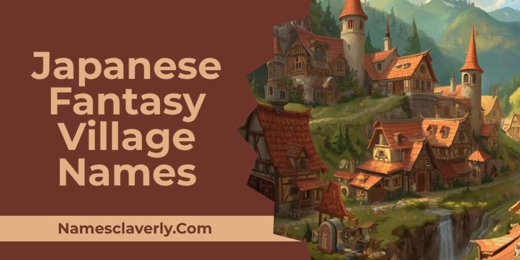 Japanese Fantasy Village Names