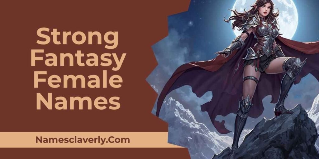 Strong Fantasy Female Names