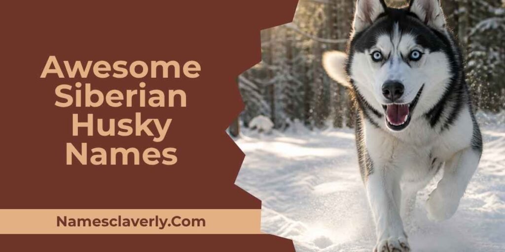 Awesome Siberian Husky Names
