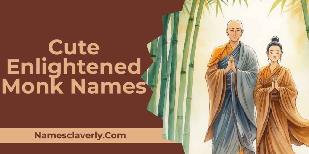 Cute Enlightened Monk Names
