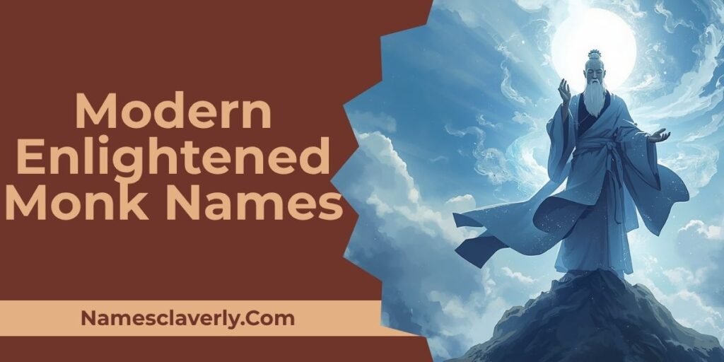 Modern Enlightened Monk Names