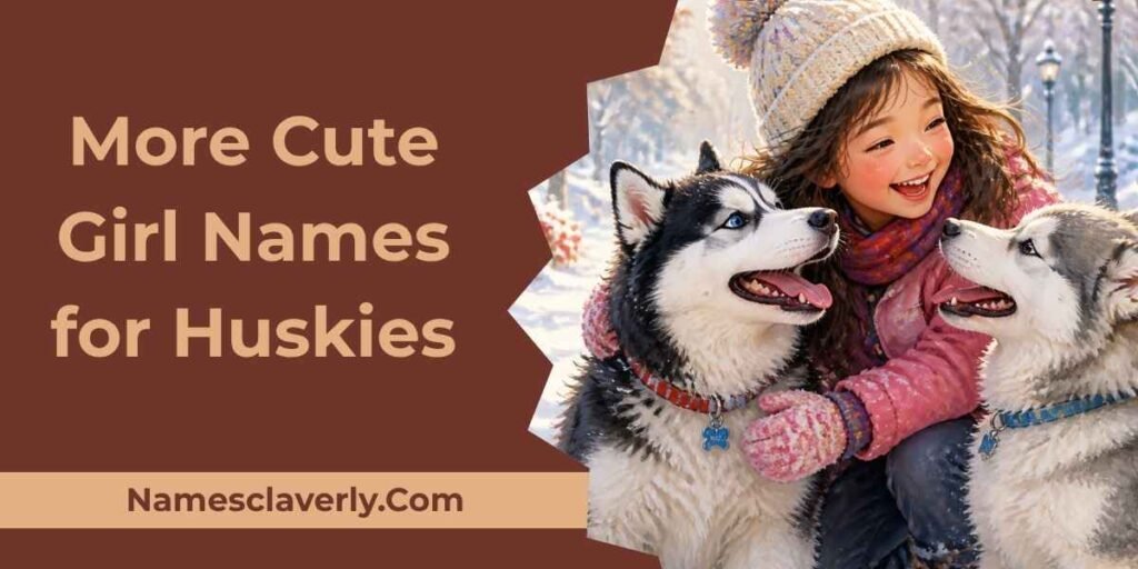 More Cute Girl Names for Huskies