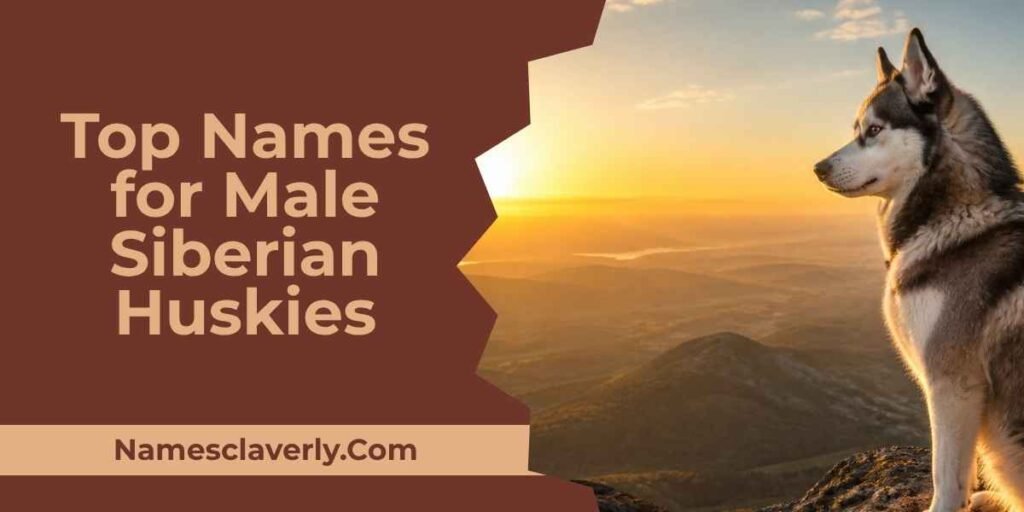 Top Names for Male Siberian Huskies